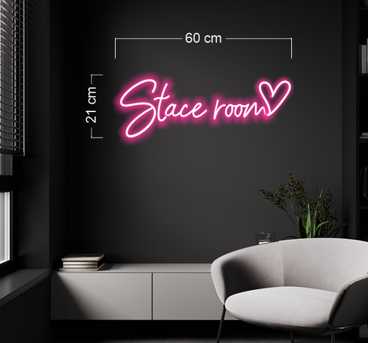 Stace Room| LED Neon Sign