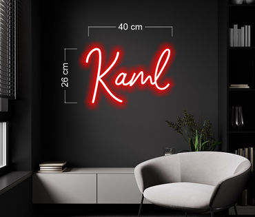 Kaml+Marin (2 signs) | LED Neon Sign