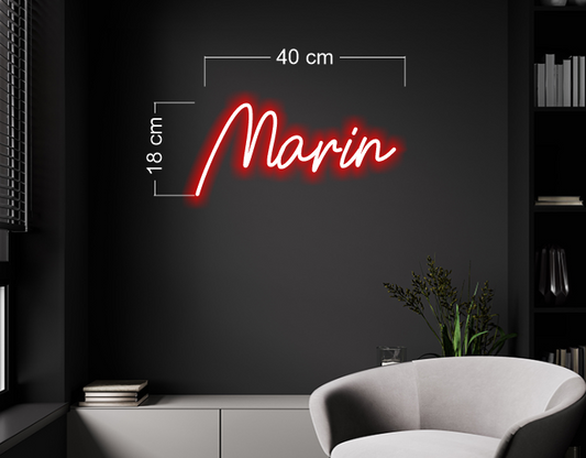Kaml+Marin (2 signs) | LED Neon Sign