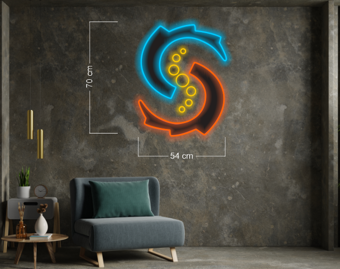 Enseigne au néon LED personnalisée pour entreprise 