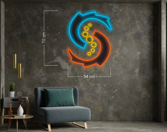 Enseigne au néon LED personnalisée pour entreprise 