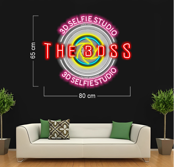 3D selfie studio The 3DSS| LED Neon Sign