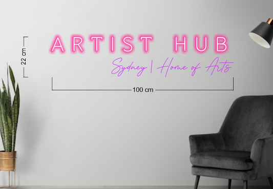 ARTIST HUB | LED Neon Sign