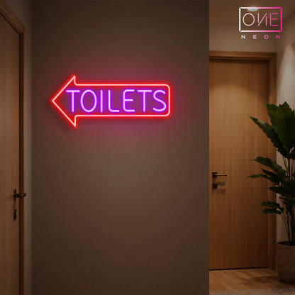 Toilets Led Neon Sign