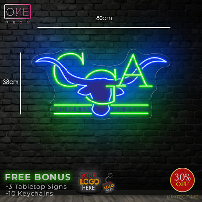 CGA logo (2 signs)  | LED Neon Sign