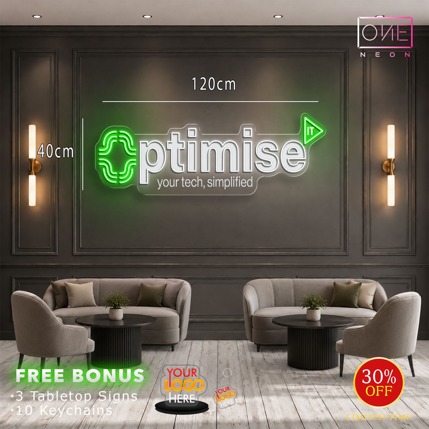 OPTIMISE | LED Neon Sign
