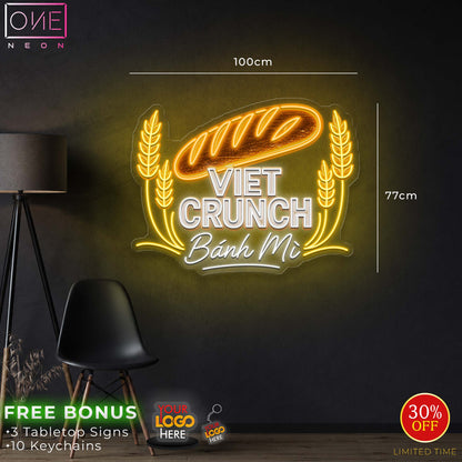VIET CRUNCH | LED Neon Sign (2 signs)