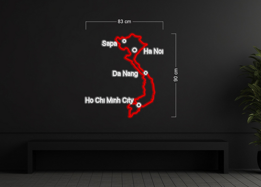 VIETNAM MAP | LED Neon Sign