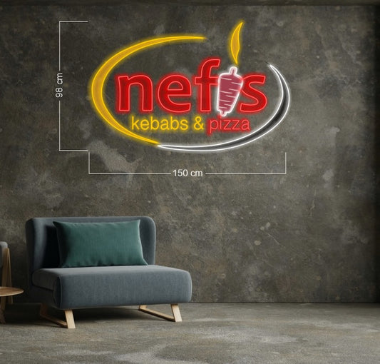 Enseigne au néon LED personnalisée pour entreprise 