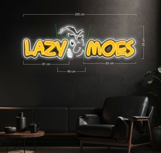 LAZY MODES | LED Neon Sign (2 signs)