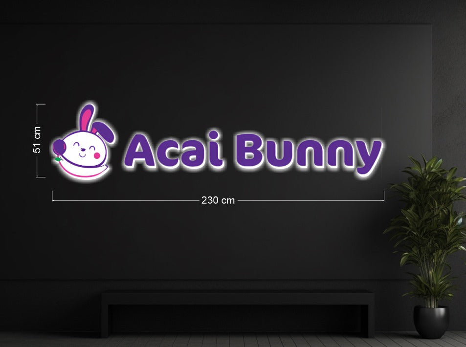 ACAI BUNNY - Led Neon Sign