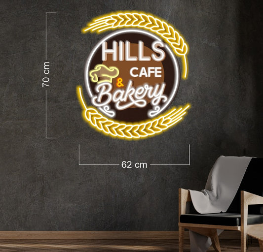 Hill Cafe Bakery | LED Neon Sign