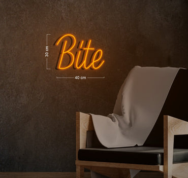 PIZZA & BITE & WE'RE OPEN  | LED Neon Sign