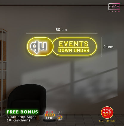 Events down under+ Oasis ( 2 signs) | LED Neon Sign