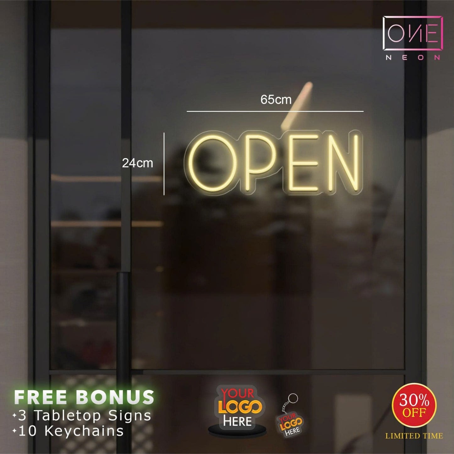 Open | LED Neon Sign (express)