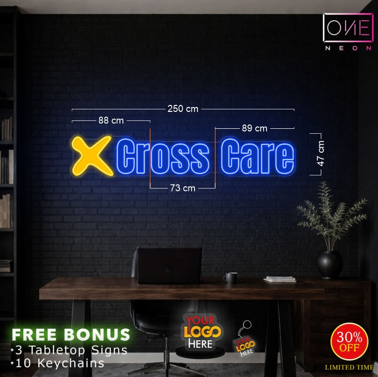 X CROSS CARE | LED Neon Sign