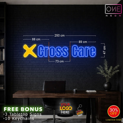 X CROSS CARE | LED Neon Sign