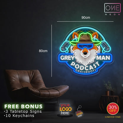 GREY MAN | LED Neon Sign