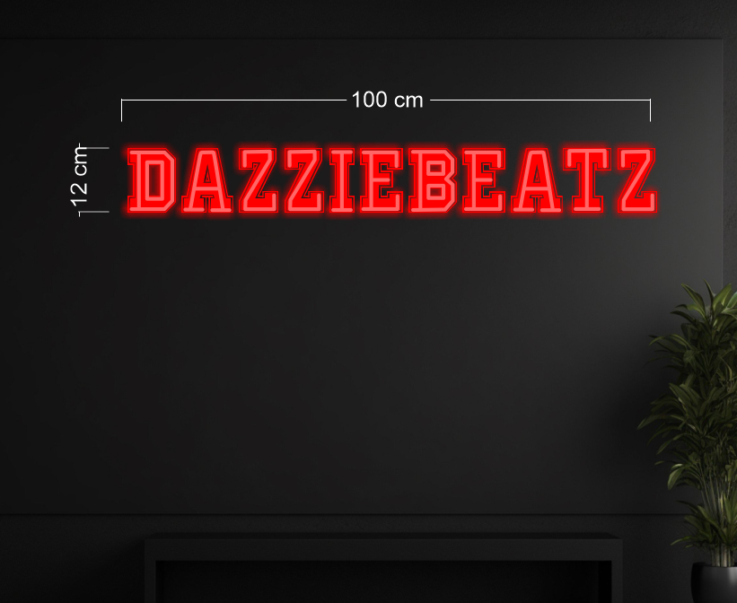 Dazziebeatz| LED Neon Sign