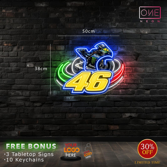 46 logo | LED Neon Sign