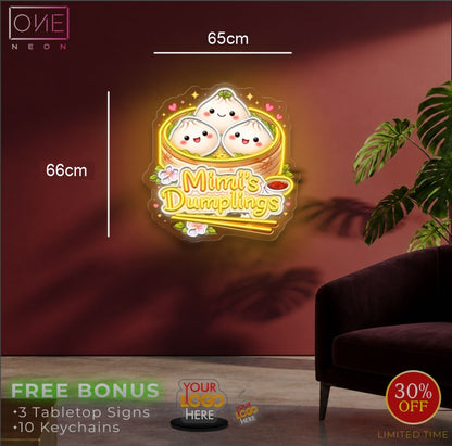 Enseigne au néon LED personnalisée pour entreprise 