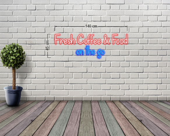 Enseigne au néon LED personnalisée pour entreprise 