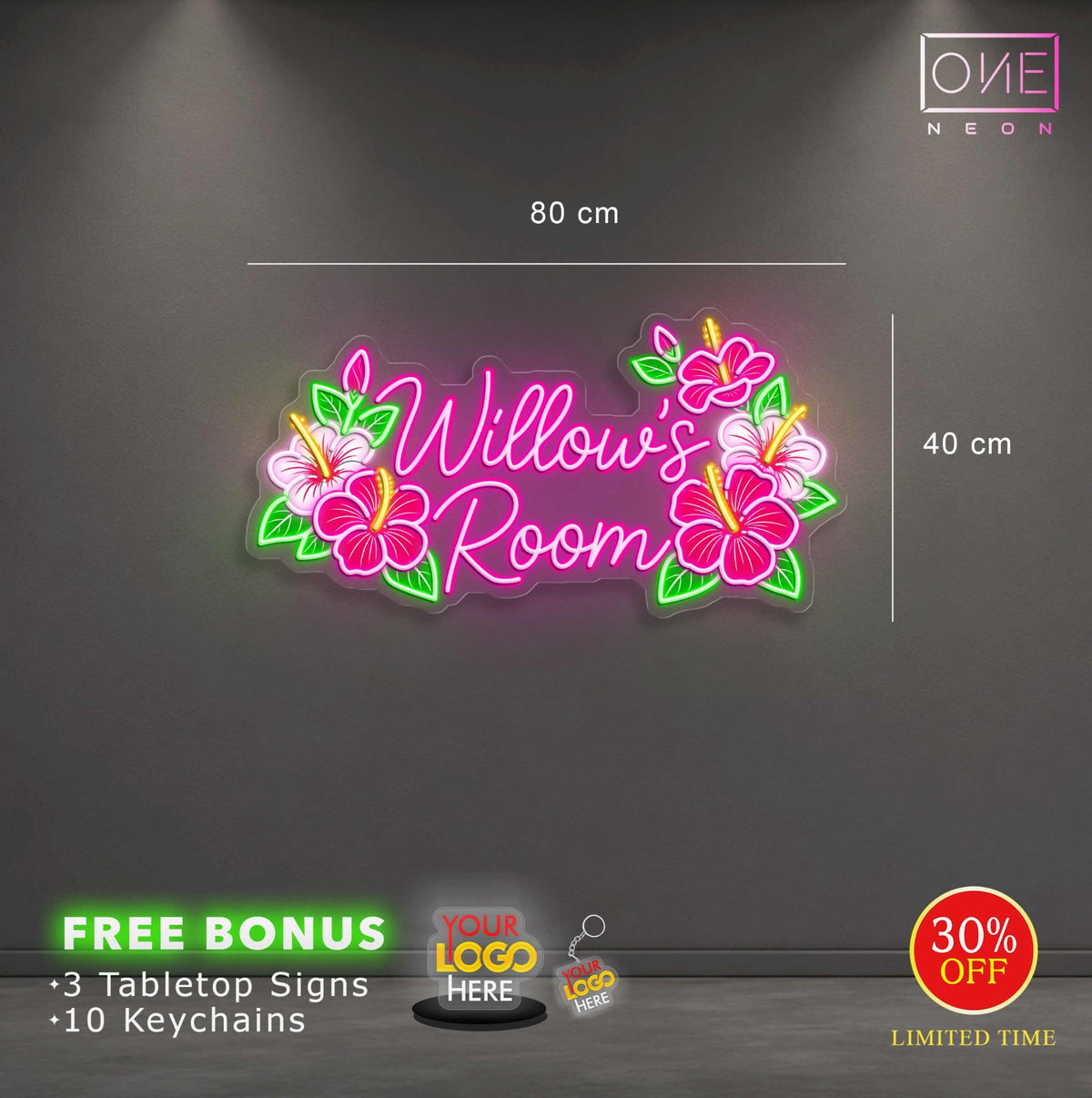 GAMING ROOM | LED Neon Sign (2 signs)