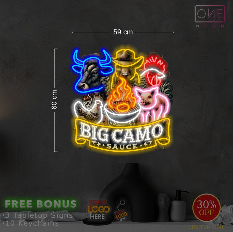 BIG CAMO | LED Neon Sign