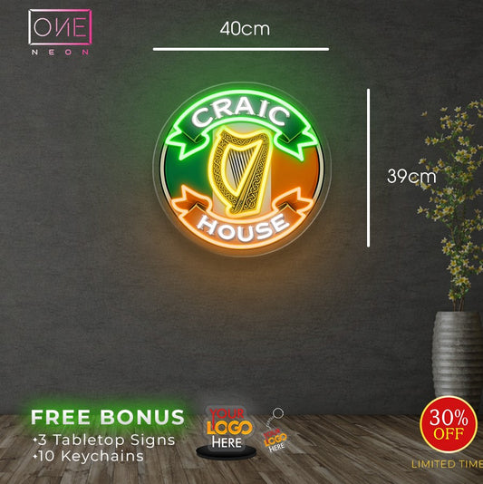 Craic house | LED Neon Sign