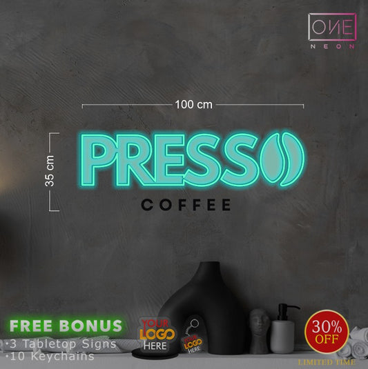 PRESSO COFFEE | LED Neon Sign
