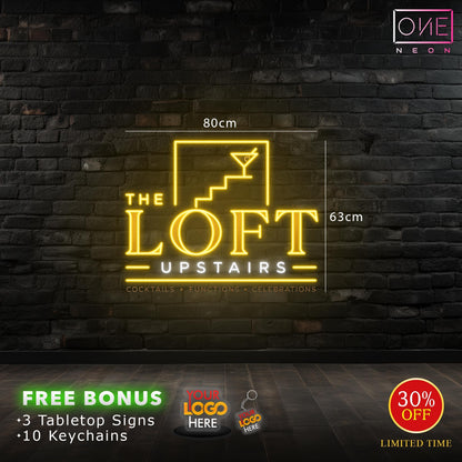 THE LOFT UPSTAIRS | LED Neon Sign