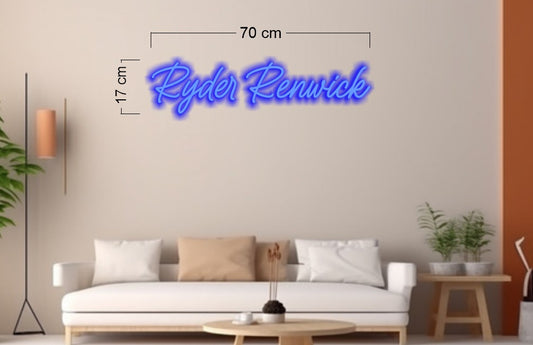Enseigne au néon LED personnalisée pour entreprise 