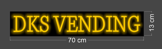Enseigne au néon LED personnalisée pour entreprise 