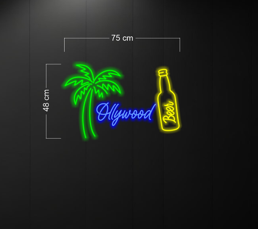 Enseigne au néon LED personnalisée pour entreprise 