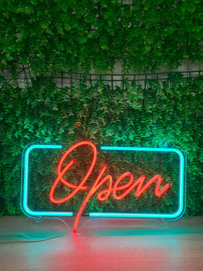 Thai food + open| LED Neon Sign (2 signs)