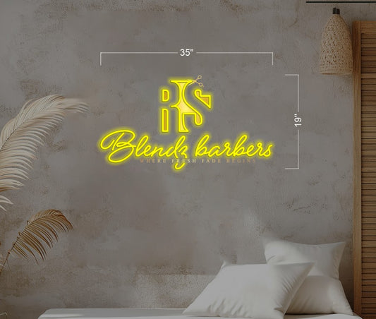 Blends barbers | LED Neon Sign