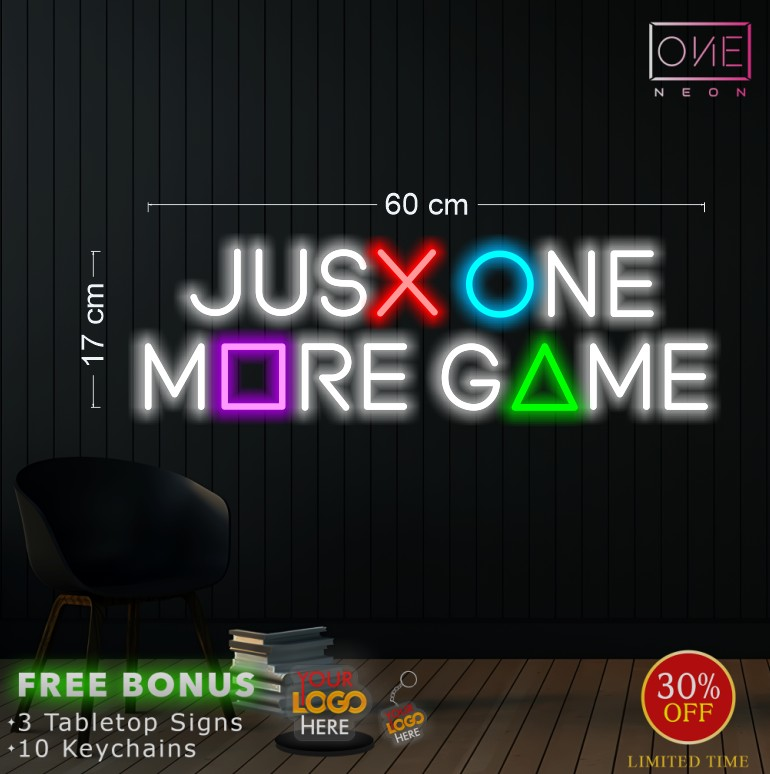 GAME SIGNS | LED Neon Sign (10 signs)