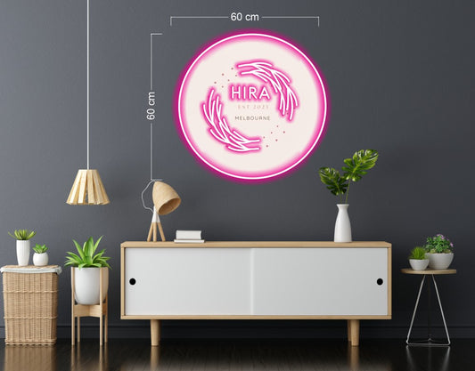 Enseigne au néon LED personnalisée pour entreprise 