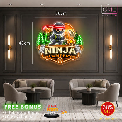 Ninja Campers| LED Neon Sign
