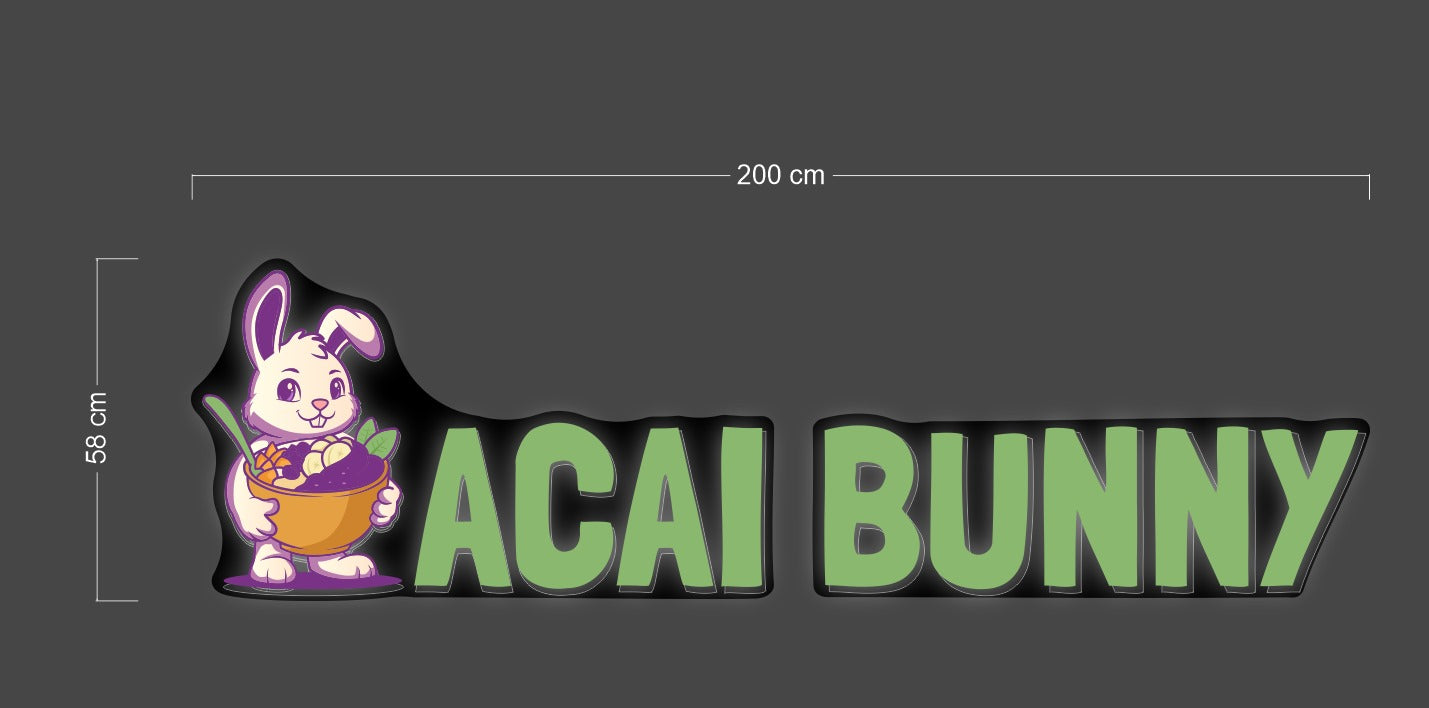 Enseigne au néon LED personnalisée pour entreprise 