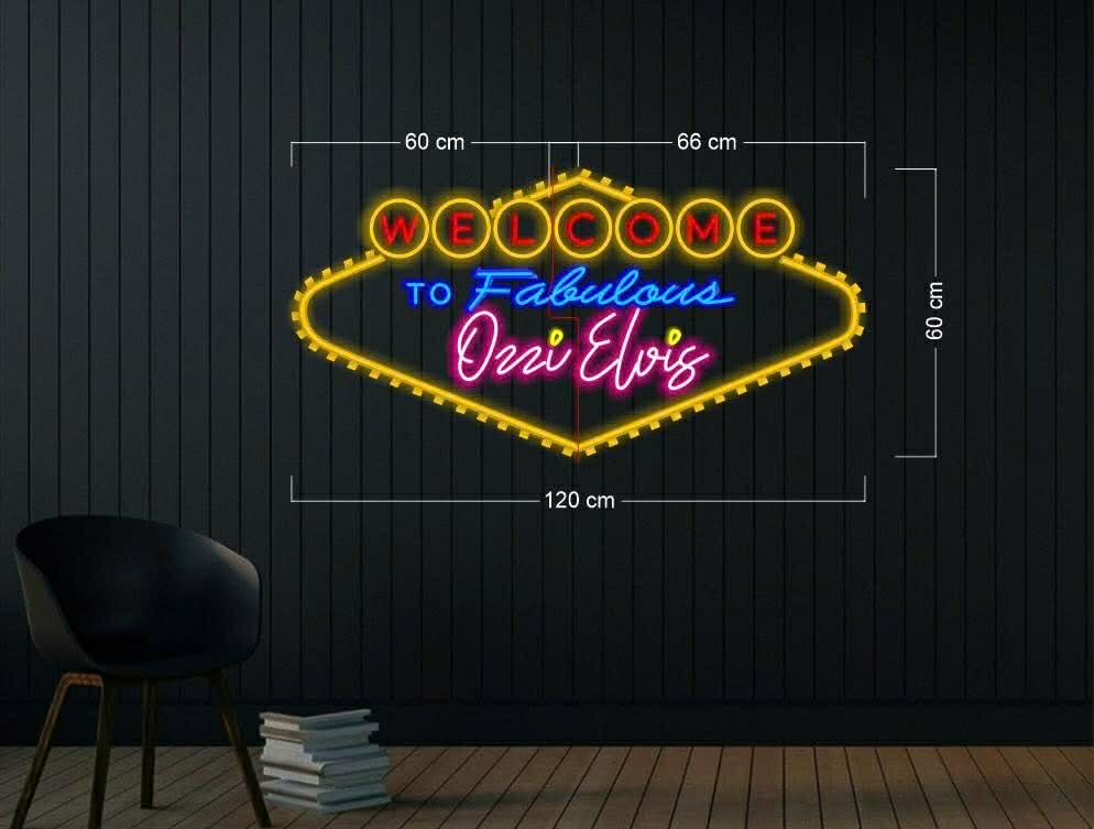 Welcome to fabulous Ozzi Elvis+ Jon & Laura ( 2 signs) | LED Neon Sign