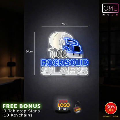 Rocksolid Slabs | LED Neon Sign