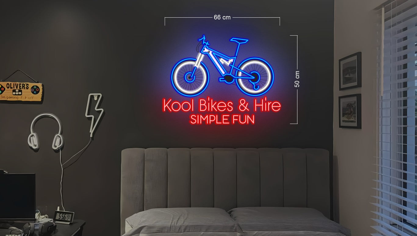 Kool Bikes & Hire | LED Neon Sign – ONE Neon™ Sign - Australia
