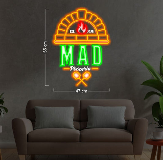 Enseigne au néon LED personnalisée pour entreprise 