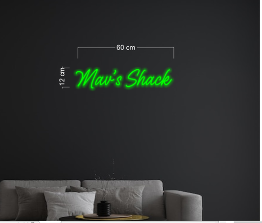Enseigne au néon LED personnalisée pour entreprise 