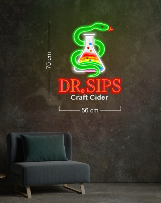 Enseigne au néon LED personnalisée pour entreprise 