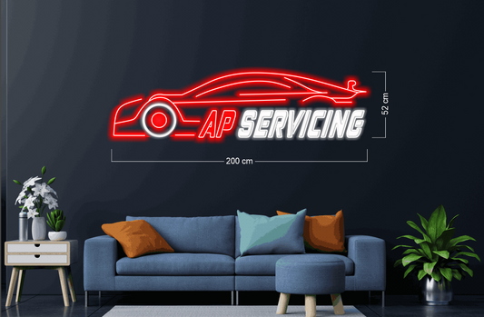 Enseigne au néon LED personnalisée pour entreprise 