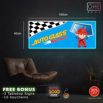 AUTO GLASS | LED Neon Sign