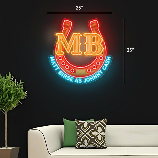MTT BIRSE AS KONNY CASH  | LED Neon Sign
