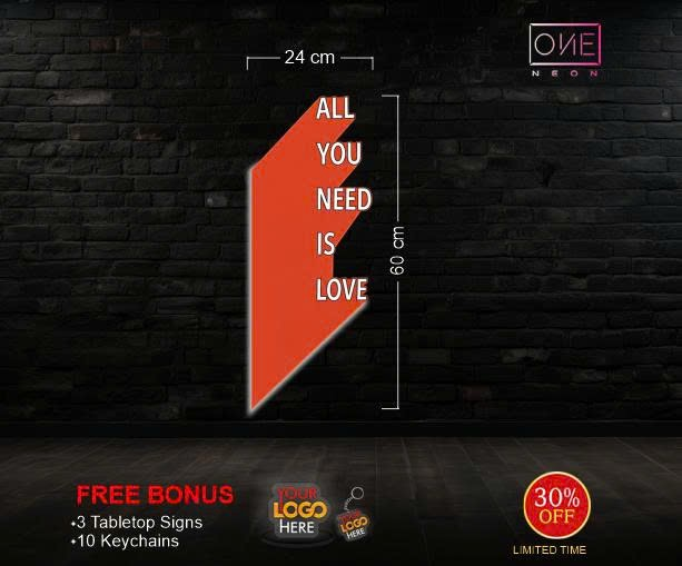 ALL YOU NEED IS LOVE | Light Box